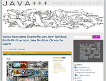 Tablet Screenshot of javaplusplusplus.com